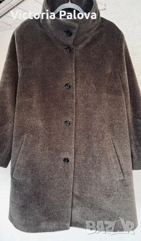 Модерно скъпо палто алпака SAINT JACQUES , снимка 15 - Палта, манта - 48585148