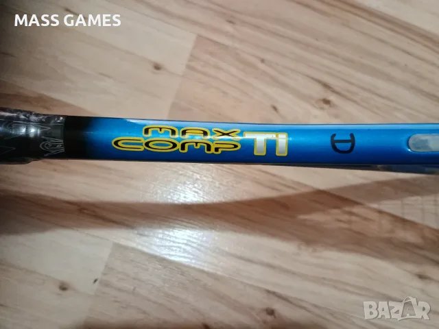 НОВА! DUNLOP MAX COMP. TI Ракета за скуош, снимка 3 - Тенис - 55974722