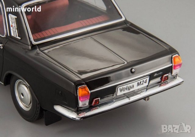 ГАЗ М24 Волга 1967 - мащаб 1:18 на Model Cars Group моделът е нов в кутия, снимка 9 - Колекции - 26737202