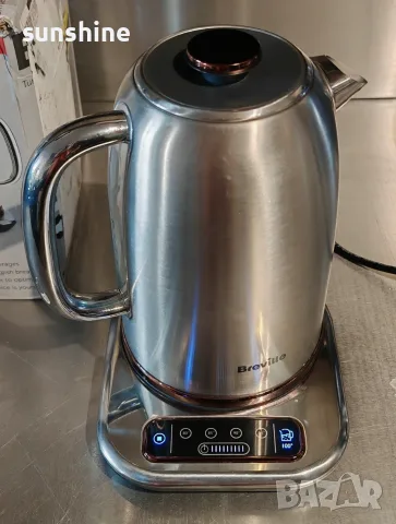ВИДЕО * Електрическа кана Breville Selecta * | 1.7 л | 3 kW бързо кипене | Избор 80/85/90/95/100°C , снимка 2 - Кани - 55771788