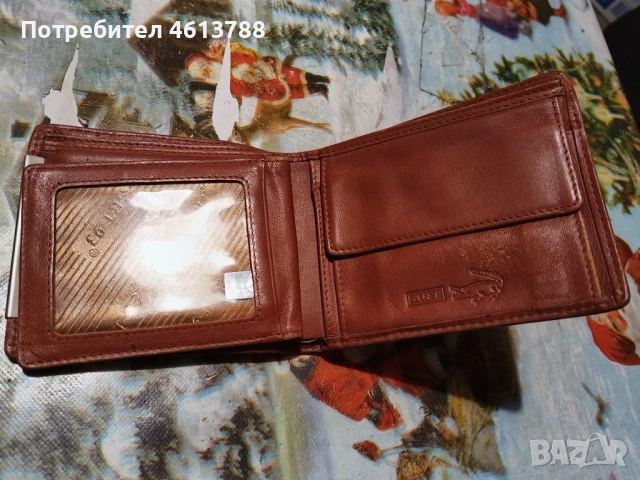 Портфейл от крокодилска кожа, снимка 3 - Портфейли, портмонета - 52726363