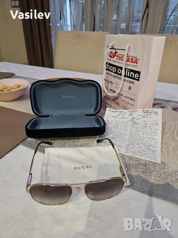 Оригинални слънчеви очила Gucci 1223S, снимка 4 - Слънчеви и диоптрични очила - 53480816