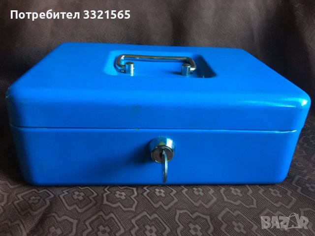 Преносима метална каса, снимка 1