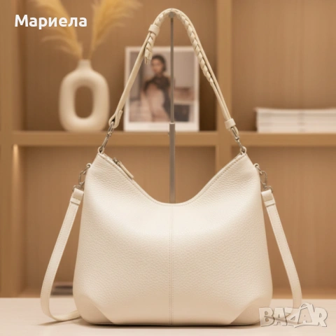 Елегантна дамска чанта от еко кожа – стил и практичност за всеки ден, снимка 6 - Чанти - 53342124