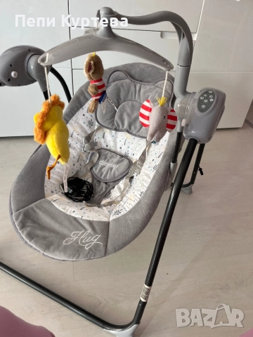 Електрическа люлка шезлонг, снимка 3 - Детски люлки - 52646679