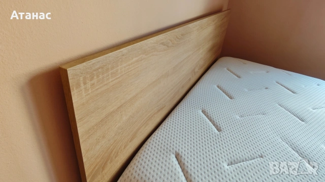 Перфектна спалня Yusk с матрак Welpur 140х200, снимка 7 - Спални и легла - 53842614