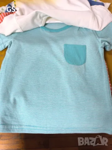 Лот Тениски Asda George. Размери 6-9м и 9-12м. Нови., снимка 3 - Бебешки блузки - 49695099