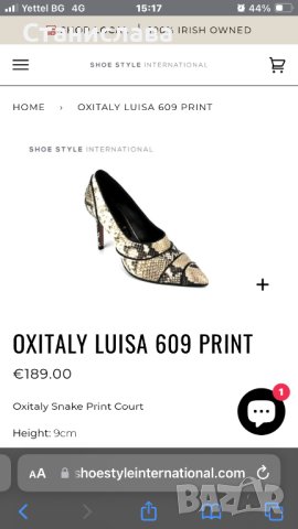 Oxitaly италиански обувки естествена кожа ръчна изработка, снимка 3 - Дамски обувки на ток - 42663461