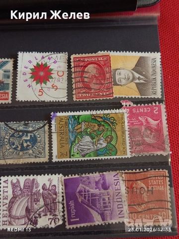 Стари пощенски марки от цял свят смесени ИНДОНЕЗИЯ, АМЕРИКА, АВСТРАЛИЯ за КОЛЕКЦИЯ 51940, снимка 3 - Филателия - 53198837