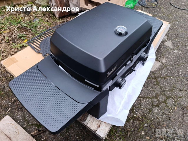 Газово барбекю Enders 2 , корпус от лят алуминий, чугунени скари, тавичка за оттичане на мазнина, снимка 2 - Барбекюта - 53600054