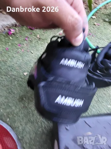 AMBUSH NIKE зимни кецове пак много рядък модел носени 1 път, снимка 5 - Кецове - 55798126