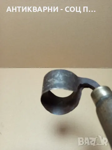 Стар Ръчно Кован Инструмент За Дълбане., снимка 6 - Антикварни и старинни предмети - 50212285