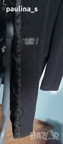 Два броя палто / "Erich Fend", "Bogner" Pure wool and cashmere / Дамско палто от вълна и кашмир , снимка 9 - Палта, манта - 49165864