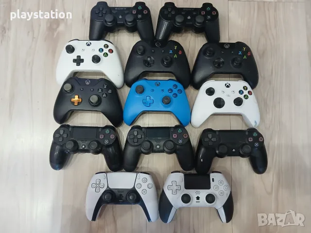 Лот от 13 бр. контролери за части или ремонт (PS5, PS4, Xbox, PS3), снимка 2 - Аксесоари - 55780282