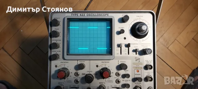 Осцилоскоп Tektronix 422, снимка 5 - Друга електроника - 55969165