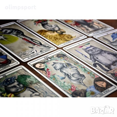 карти таро FOUNIER CATS  нови, снимка 3 - Карти за игра - 35906114