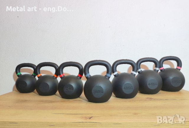 Професионални пудовки за Кросфит (Professional CrossFit Kettlebell) , снимка 2 - Фитнес уреди - 40970409
