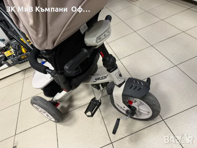 Детска количка тип триколка Speedy, снимка 6 - Детски велосипеди, триколки и коли - 56272449