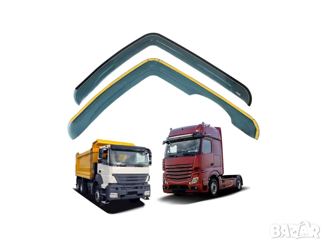 Ветробрани за Mercedes Arocs и Actros MP4 от 2016 г. външен монтаж