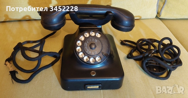 телефон винтидж бакелит SIEMENS за ценители 