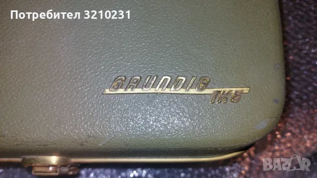 Grubdig TK 5 лампов магнетофон от 56г., снимка 2 - Други - 48469617