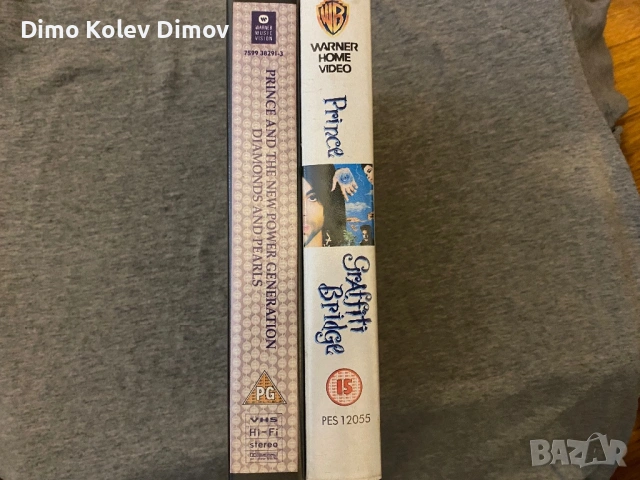 Prince VHS Видео Касети Оригинали, снимка 3 - Други музикални жанрове - 53404844
