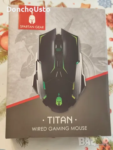 Геймърска мишка Spartan Gear Titan (НОВА)