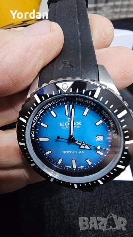 EDOX SKYDIVER NEPTUNIAN, снимка 16 - Мъжки - 52878455