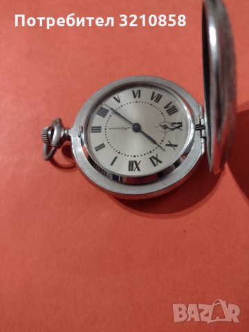 Мъжки джобен часовник ,,Молния", снимка 7 - Джобни - 35883662