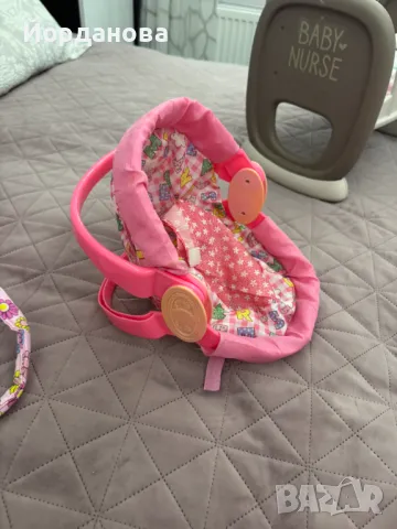 Детско Легло Smoby, раница и шезлонг за бебе, снимка 10 - Образователни игри - 49696568