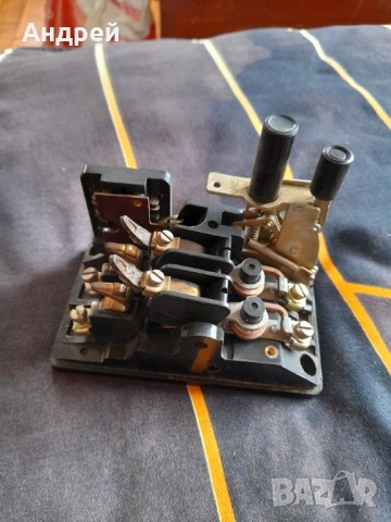 Стар автоматичен изключвател АП50-2МТ, снимка 8 - Други ценни предмети - 53470592