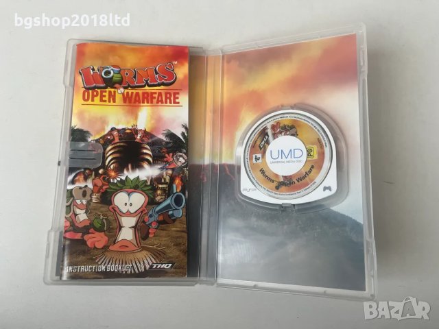Worms Open Warfare за PSP, снимка 3 - Игри за PlayStation - 49127140