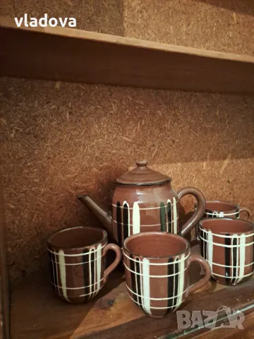 Керамичен сервиз за вино комплект от 6 части