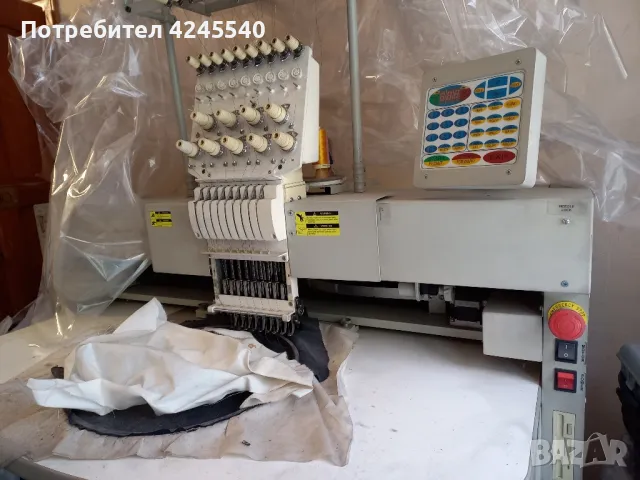 Договаряне.Бродировъчен автомат,девет цвята.Закупен чисто нов от Габрово, не е работил., снимка 4 - Хидравлични и пневматични чукове - 47352435