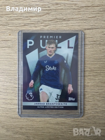 Topps Premier League 25/26 - Premier Pull карта 