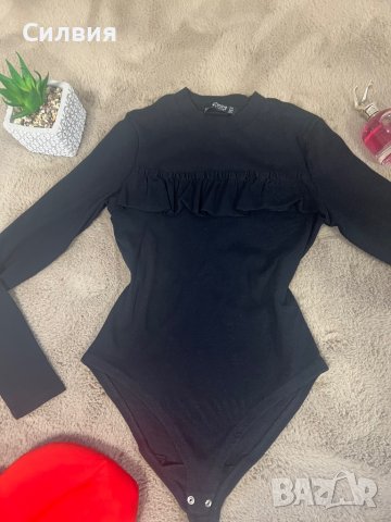 Черно боди рипс, снимка 5 - Блузи с дълъг ръкав и пуловери - 39111792