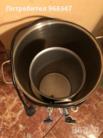 Електрически диспенсър за топли напитки с два резервоара , снимка 3 - Кафе машини - 53589096