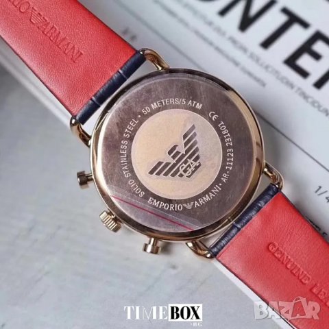 Emporio Armani AR11123 Aviator Chronograph. Нов мъжки часовник, снимка 3 - Мъжки - 38800980