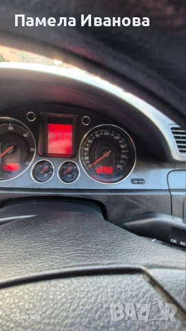Продавам кола VW Passat B6 1.9 TDI 105 к.с. – обслужен, нов съединител, 2 комплекта гуми, снимка 5 - Автомобили и джипове - 53834245