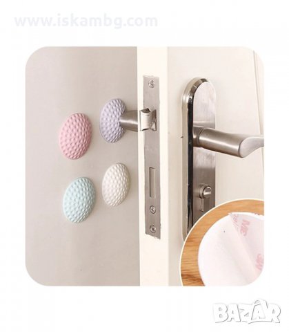 СИЛИКОНОВ СТОПЕР ПРОТЕКТОР ЗА СТЕНА - код 2127, снимка 6 - Други стоки за дома - 33949163