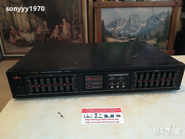 FISHER EQUALIZER-JAPAN 1504221225, снимка 8 - Ресийвъри, усилватели, смесителни пултове - 36465495
