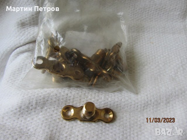 Месингови скоби и подпори за захранващи тръби, снимка 6 - ВИК - 40019824