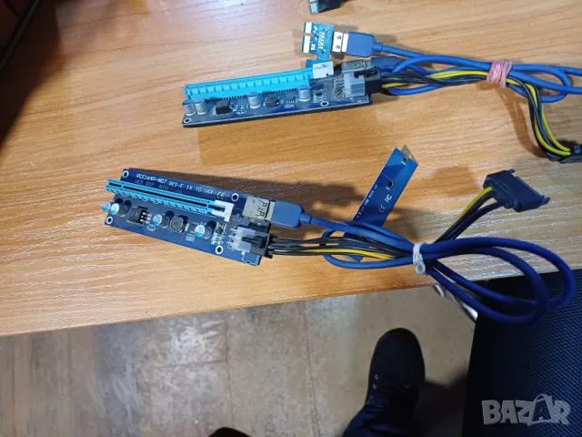 PCI - Е Extender екстендер Riser удължител за видео карти за копачки или друго, снимка 5 - Кабели и адаптери - 48786827