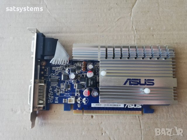 Видео карта NVidia GeForce Asus EN8400 GS Silent 512MB GDDR2 64bit PCI-E