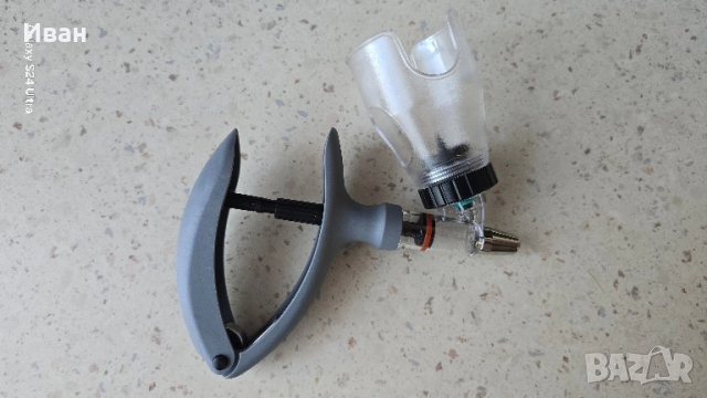 Пистолет за ваксиниране 5мл за гълъби ,птици и други животни 