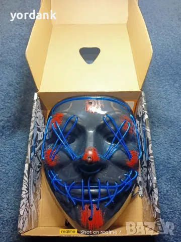LED маска The Purge, снимка 4 - Други - 49750398