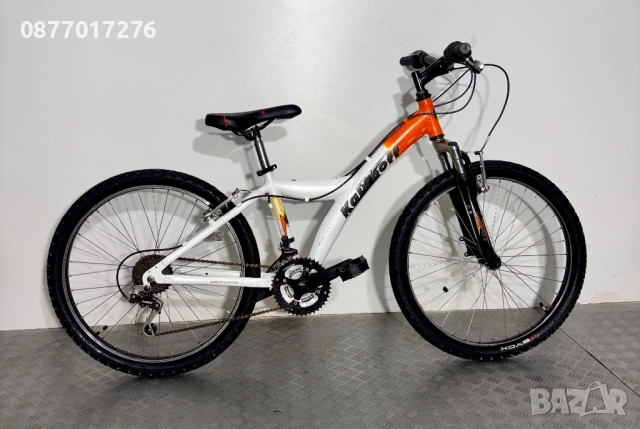 Алуминиев велосипед Kalkhoff 24 цола/ колело, снимка 5 - Велосипеди - 53753839