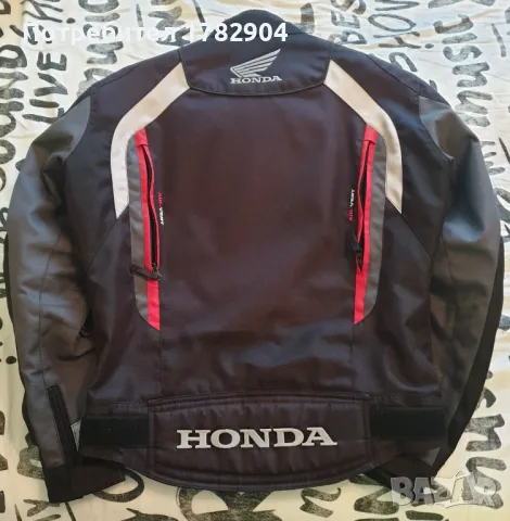Текстилно мото яке Honda, снимка 3 - Спортна екипировка - 48360560