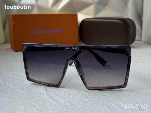 Louis Vuitton 2023 висок клас мъжки слънчеви очила маска Дамски Унисекс, снимка 3 - Слънчеви и диоптрични очила - 44783786