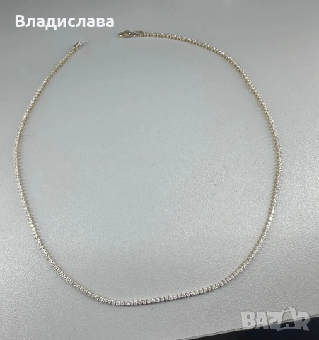 Златно тенис колие 7,28гр 14к